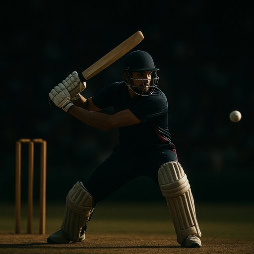 AQ999 cricket action